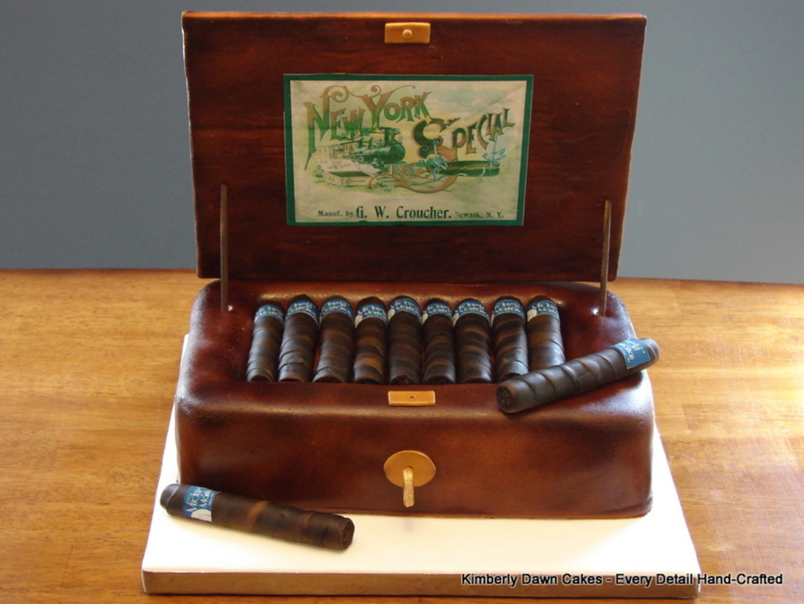 Cigar Box Cake