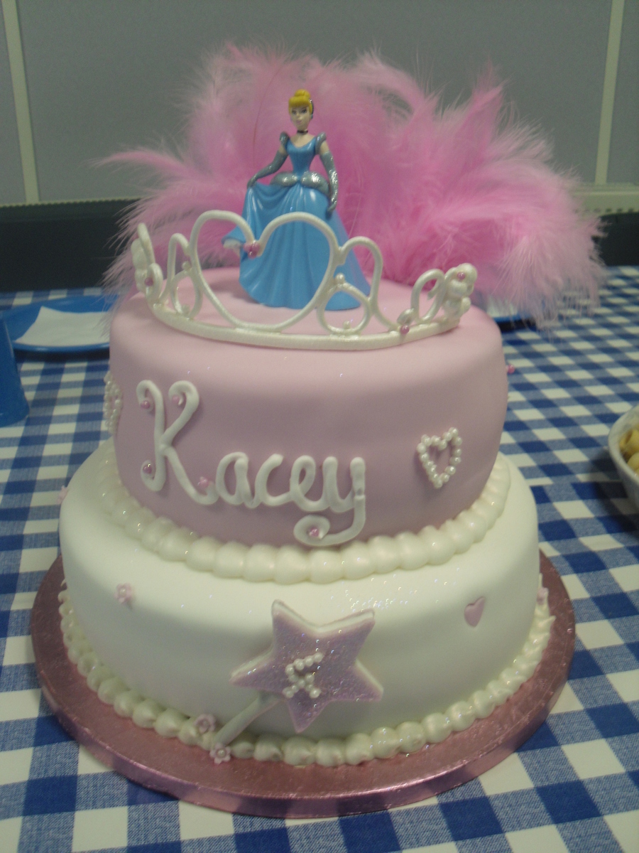 Edible Tiara Princess Cake