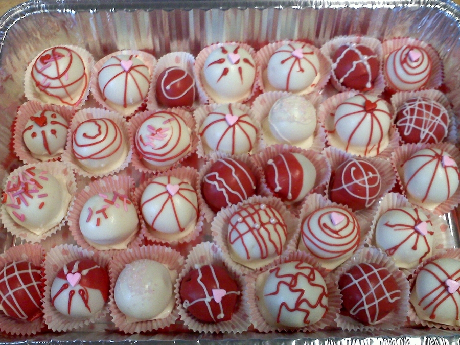 Cake Balls Valentines Day