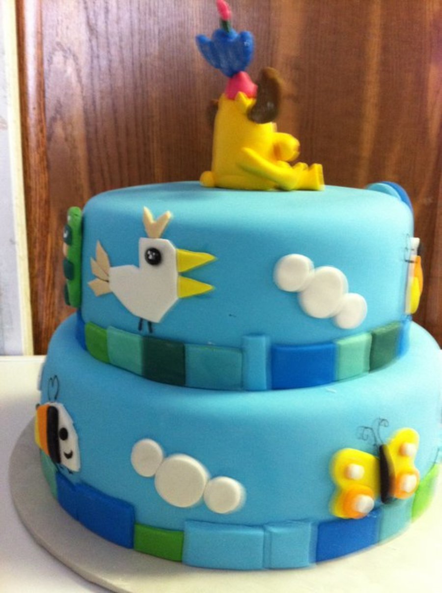 Moose And Zee Birthday Cake