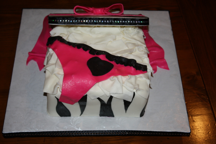 Panties Bridal Party Cake