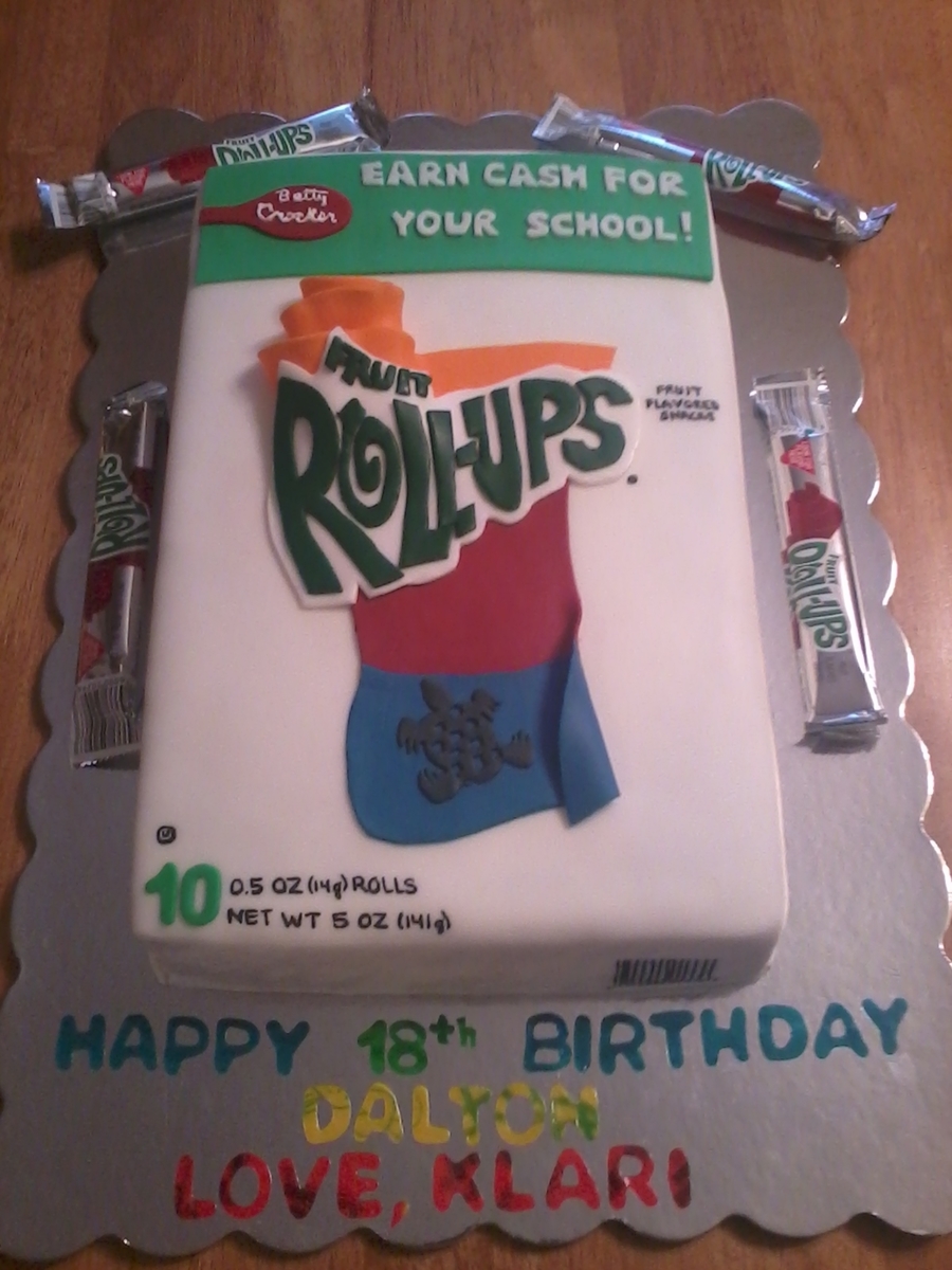 Fruit Roll Up Cake