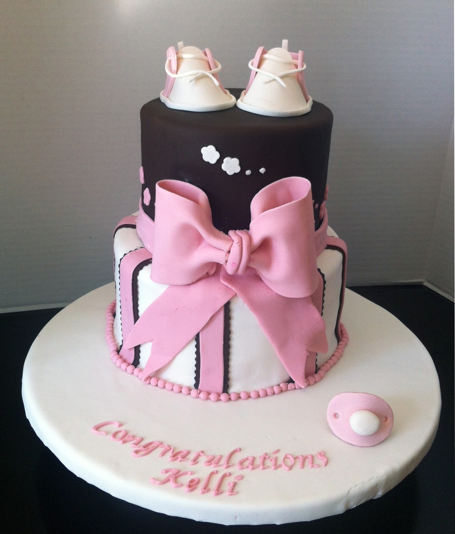 My First Baby Shower Cake! - CakeCentral.com