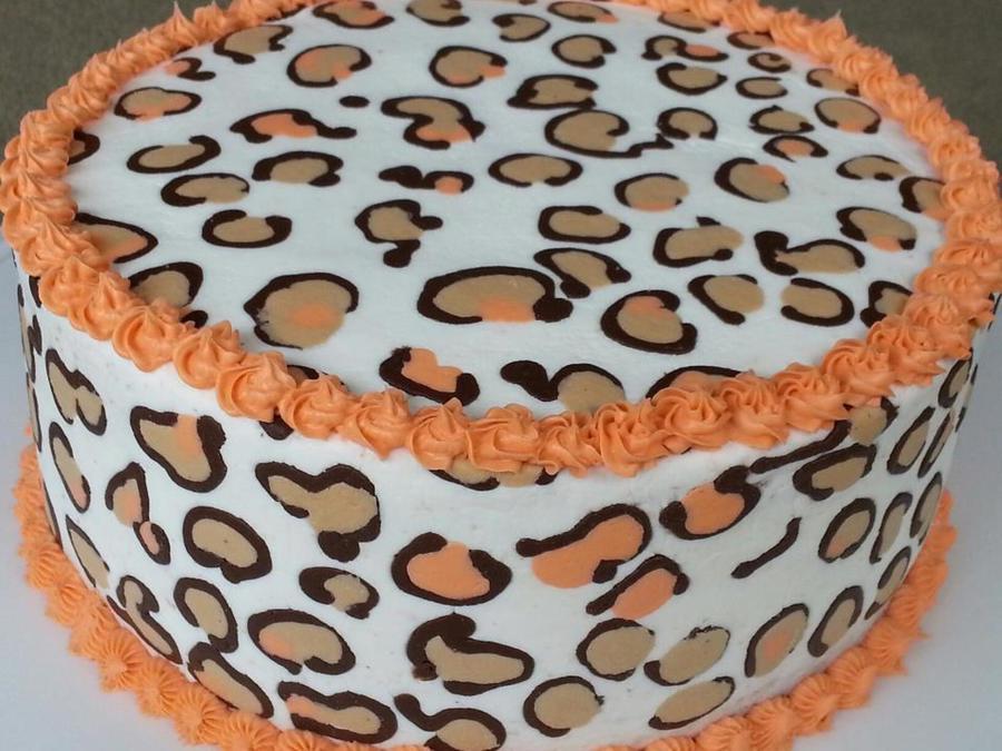 Leopard In Butter Cream