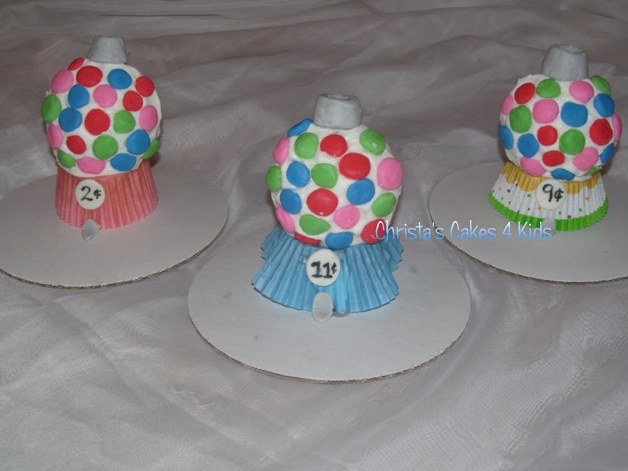 Gumball Machine Cupcakes Cakecentral Com