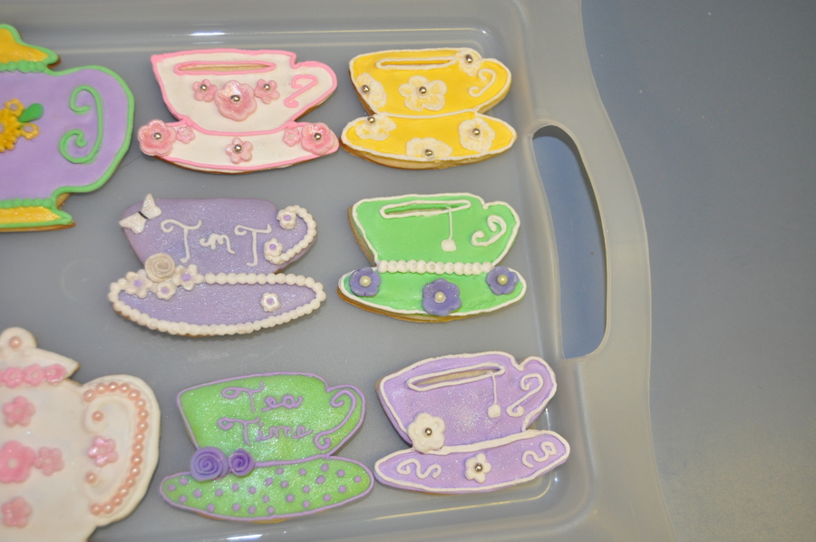 Teapot And Teacup Cookies!