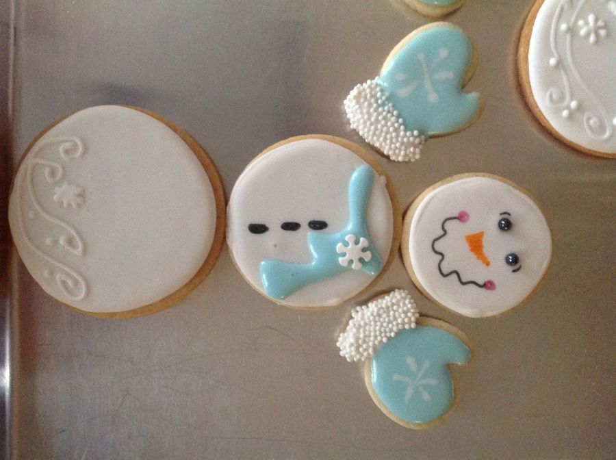 De Constructed Snowman Cookies Sugar Cookie Recipe Used Was From
