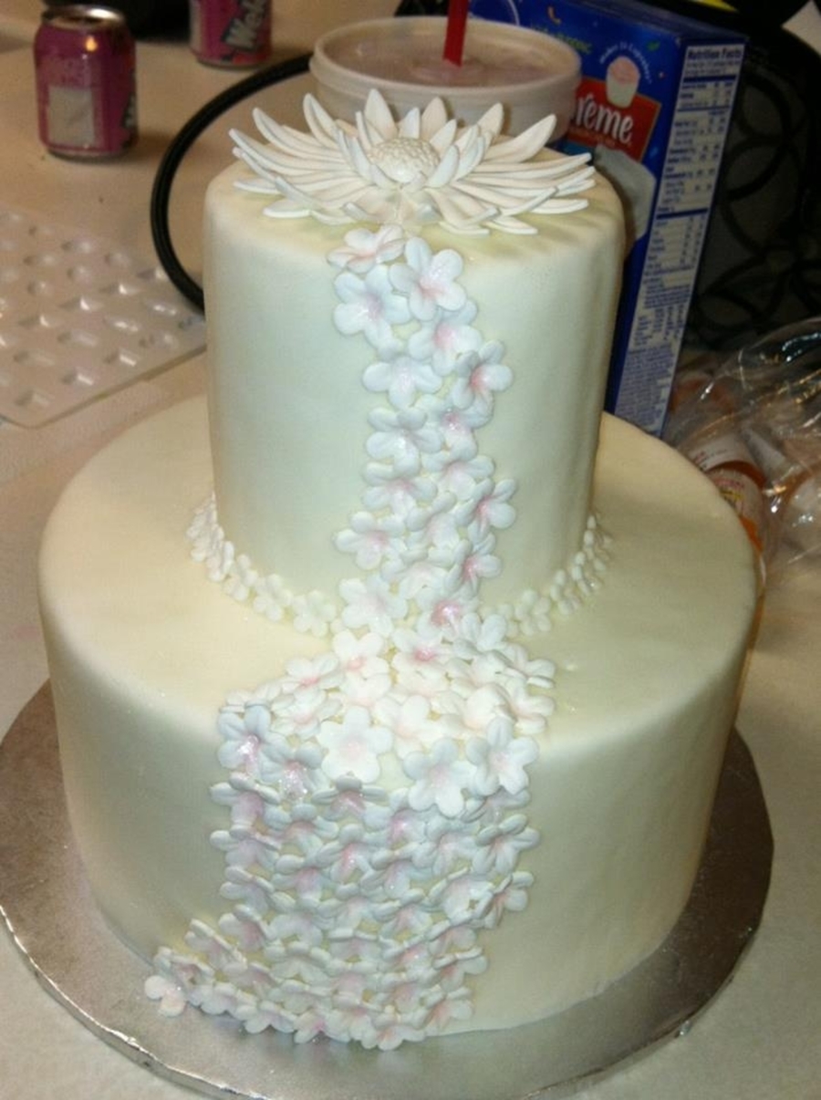 2Tier Bridal Shower Cake