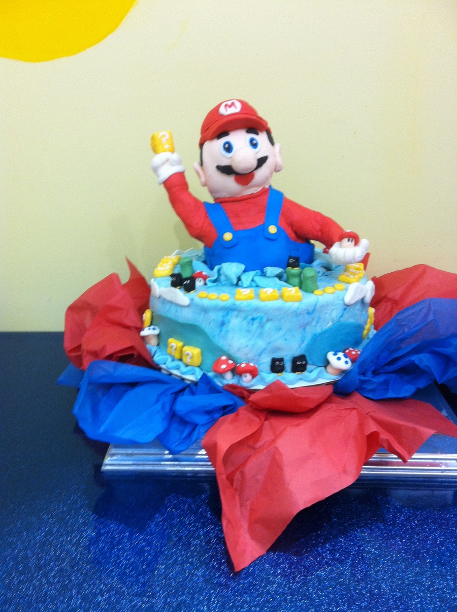 Super Mario For A Super Birthday Boy Cakecentral Com