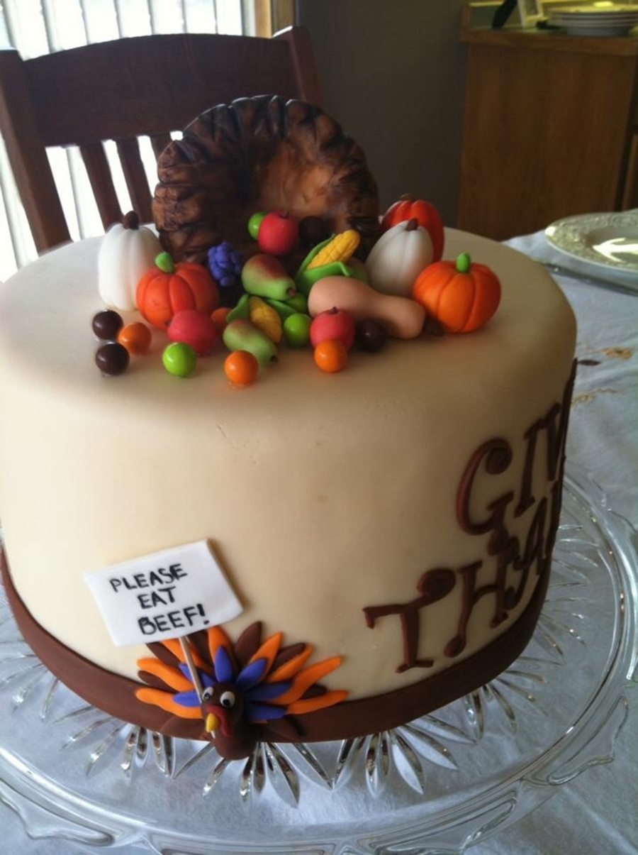 Thanksgiving Cake