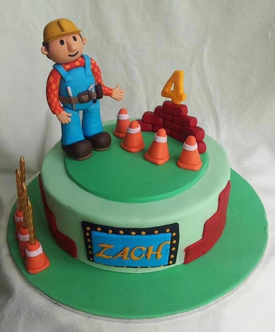 Bob The Builder Cake