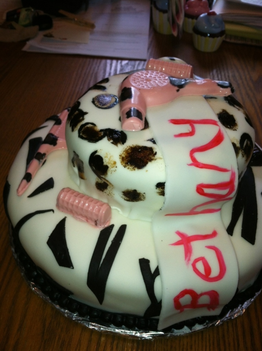 Zebra Striped Cake Decorating Zebra Striped Cake Decorating