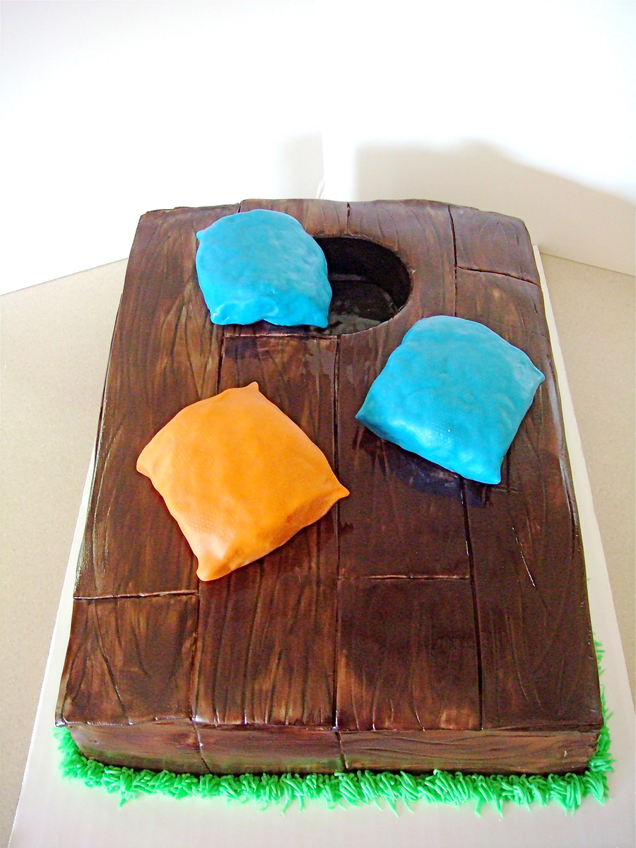 Corn Hole Board - CakeCentral.com