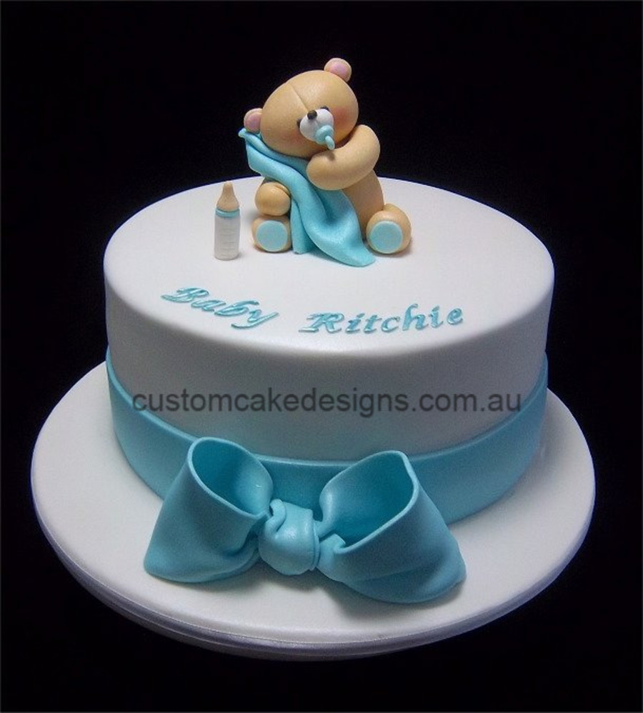 Adorable Baby Boy Shower Cakes Adorable Baby Boy Shower Cakes