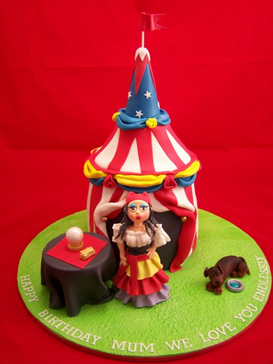 Gypsy Carnival Cake