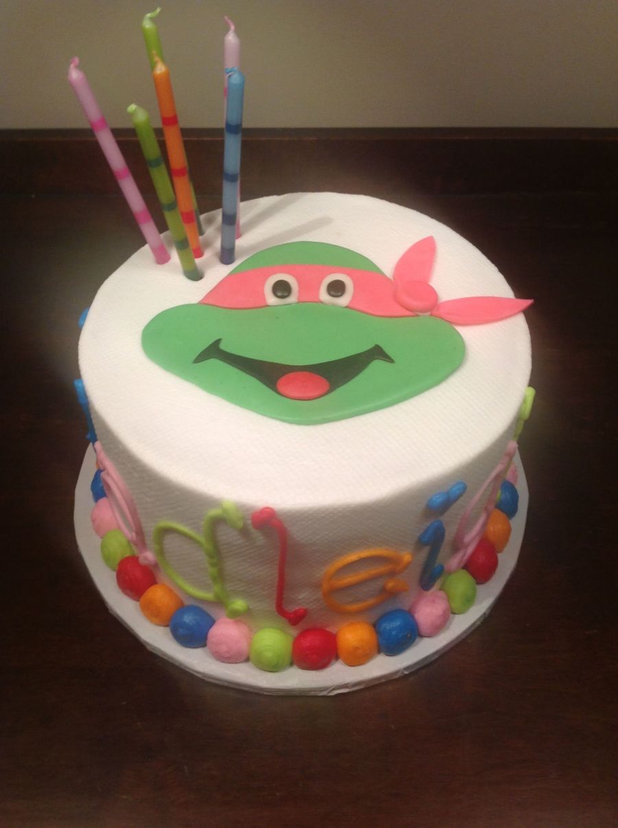 girl ninja turtle birthday