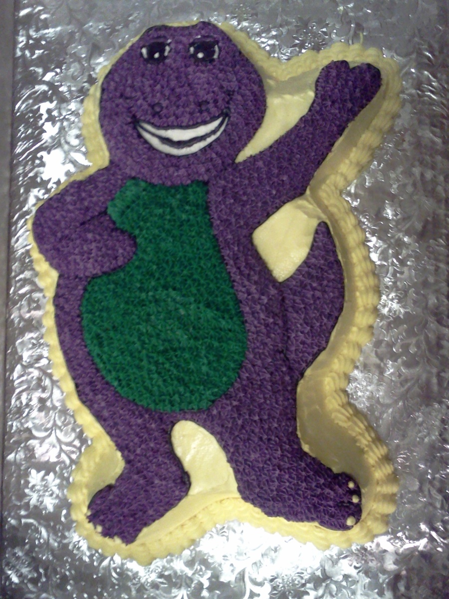 Barney Cake