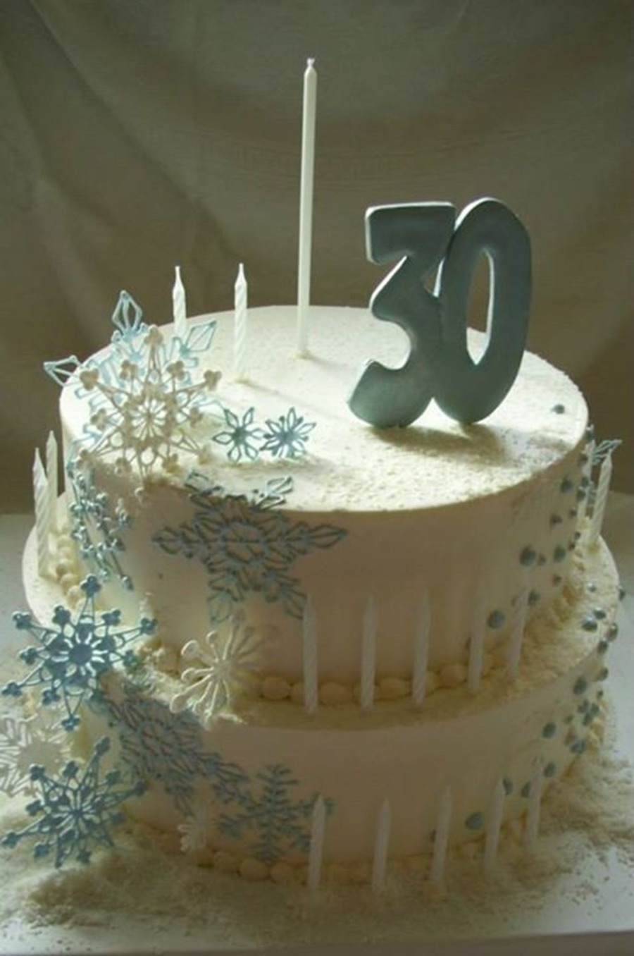 Blue Snowflakes Royal Icing Amp Sugarveil From Cedar Crest Kitchen