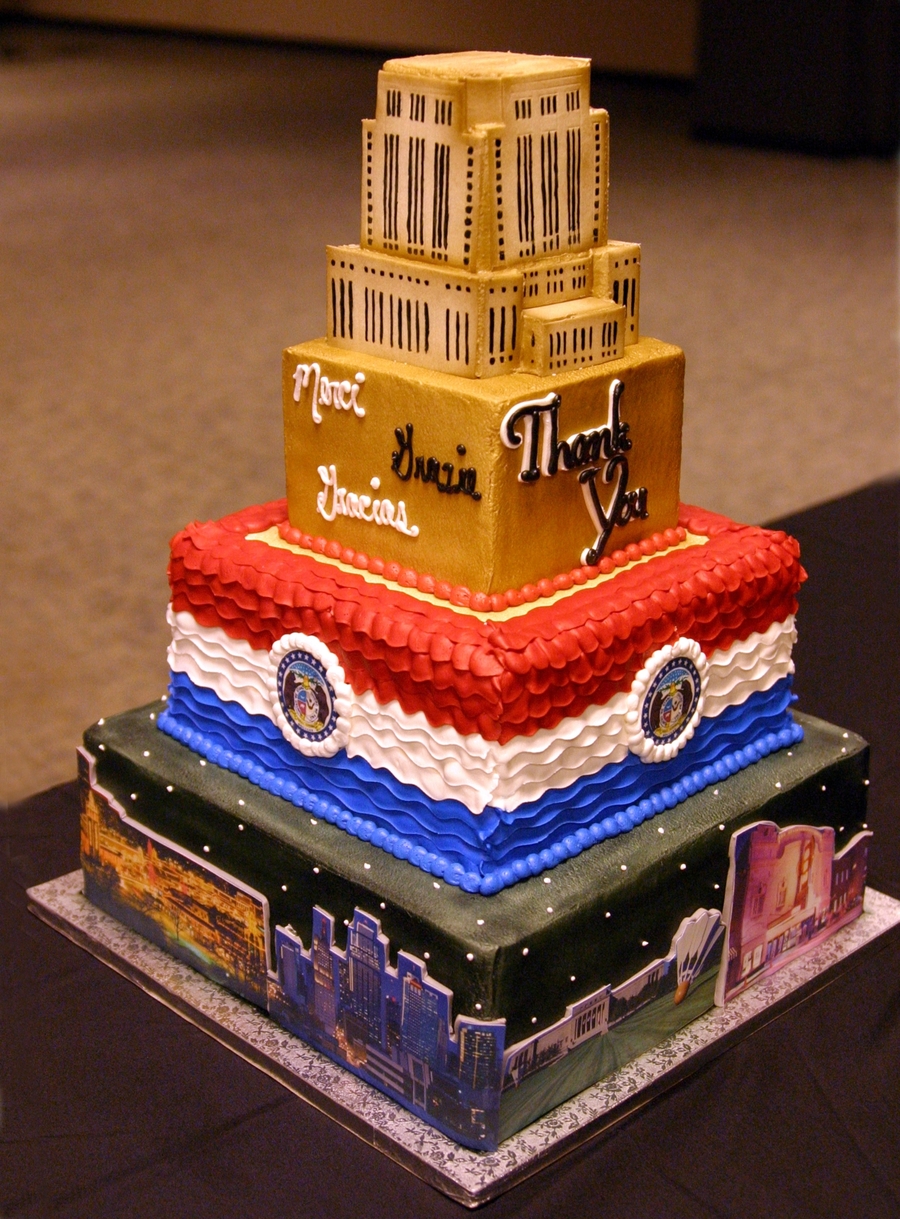 Kansas City Themed Cake