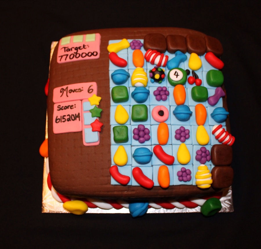 Candy Crush Cake