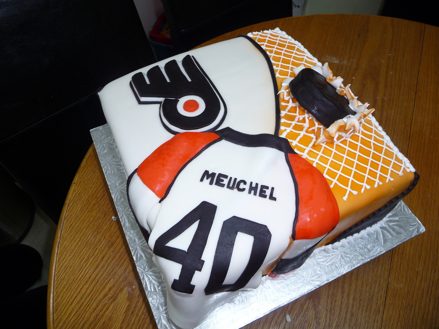 philly flyers cake cakecentral com flyers cake