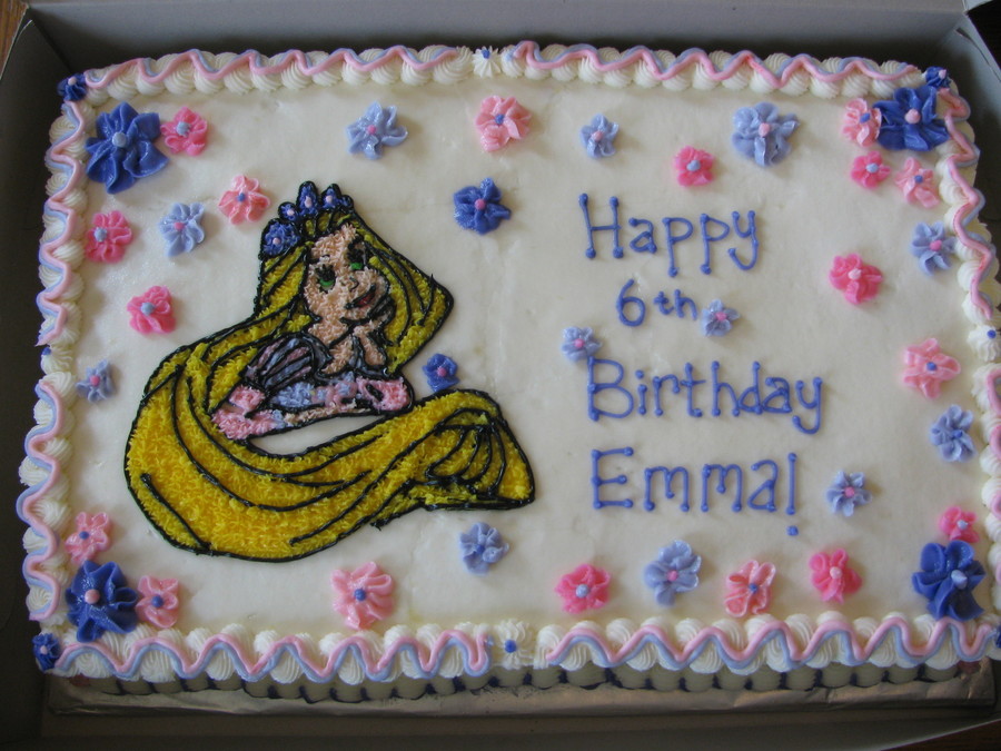 Rapunzel Birthday Cake - CakeCentral.com