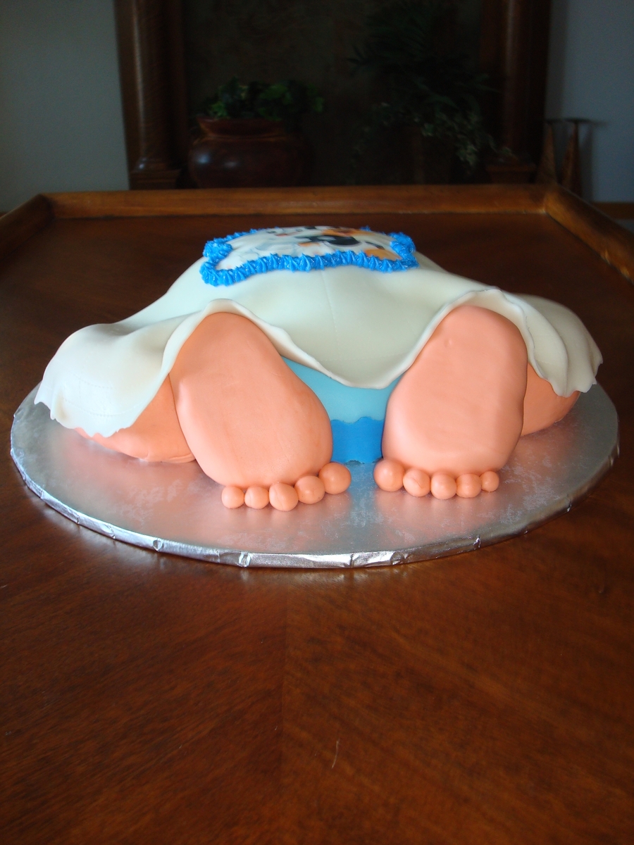 Looney Tunes Baby Shower Cake Cakecentral Com