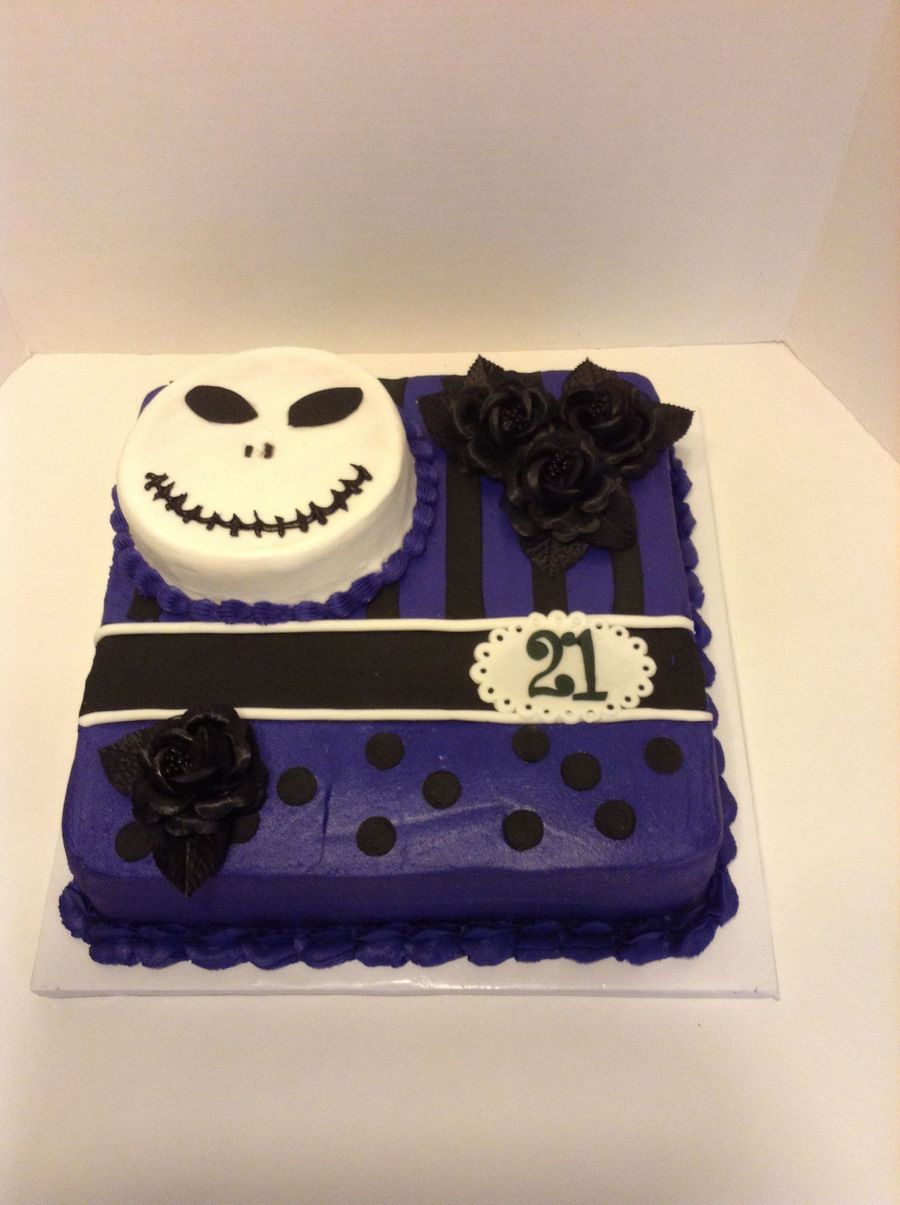 Nightmare Before Christmas Birthday Cake CakeCentral
