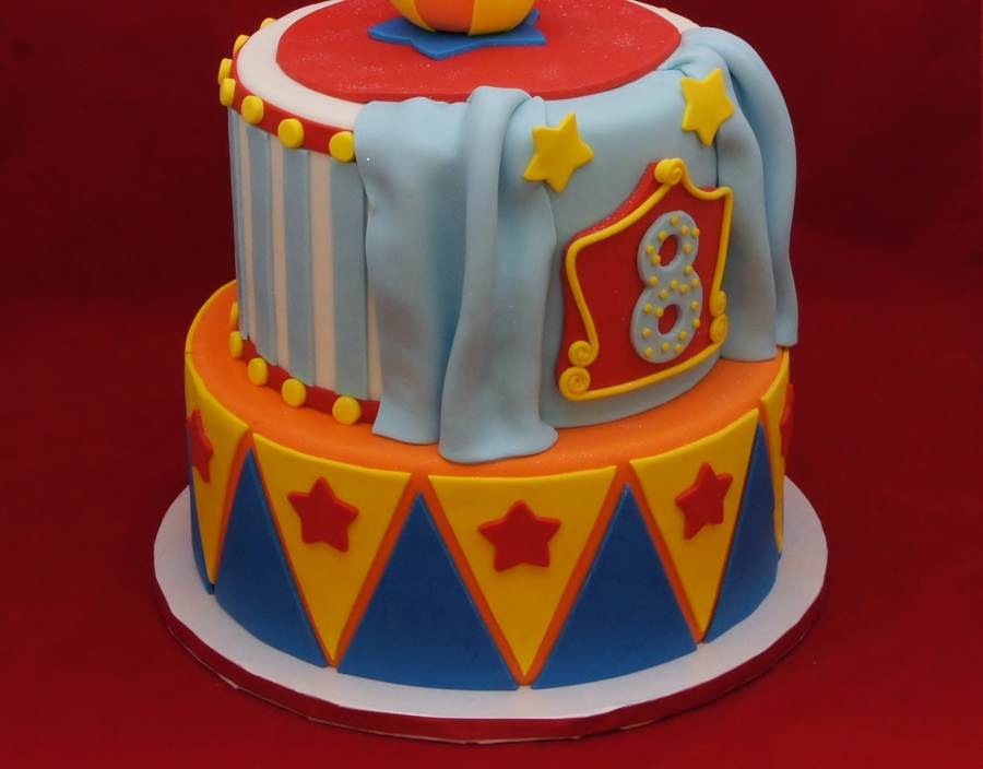 Circus Cake - CakeCentral.com