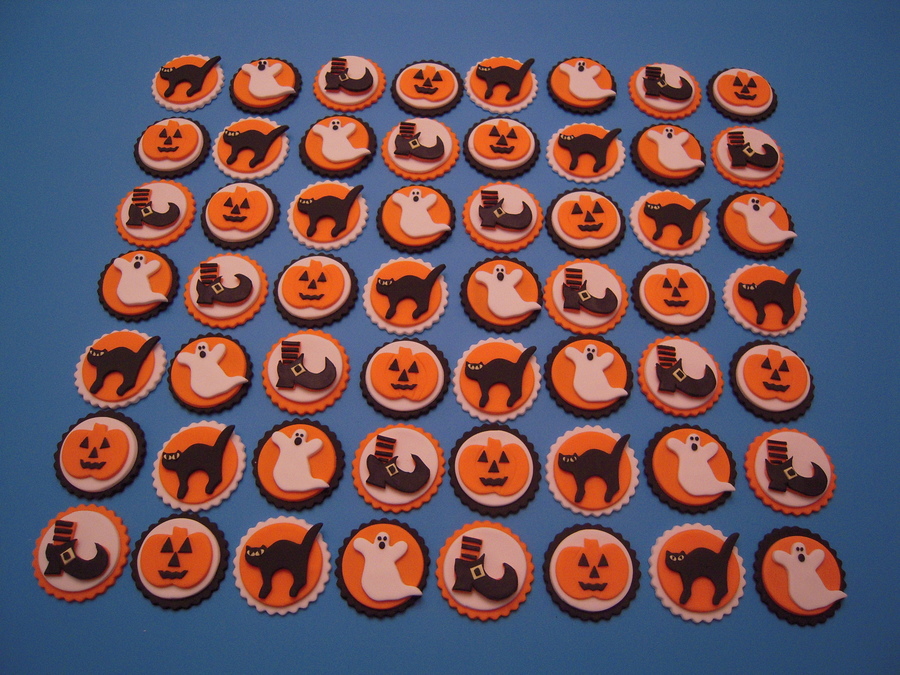Halloween Cupcake Toppers