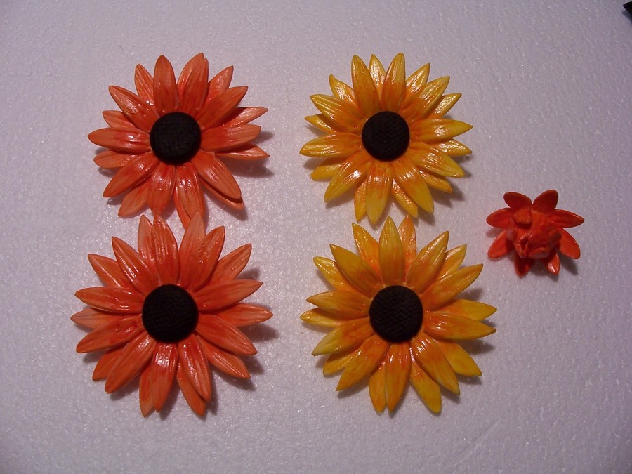 Sunflowers And Butterflies Cake