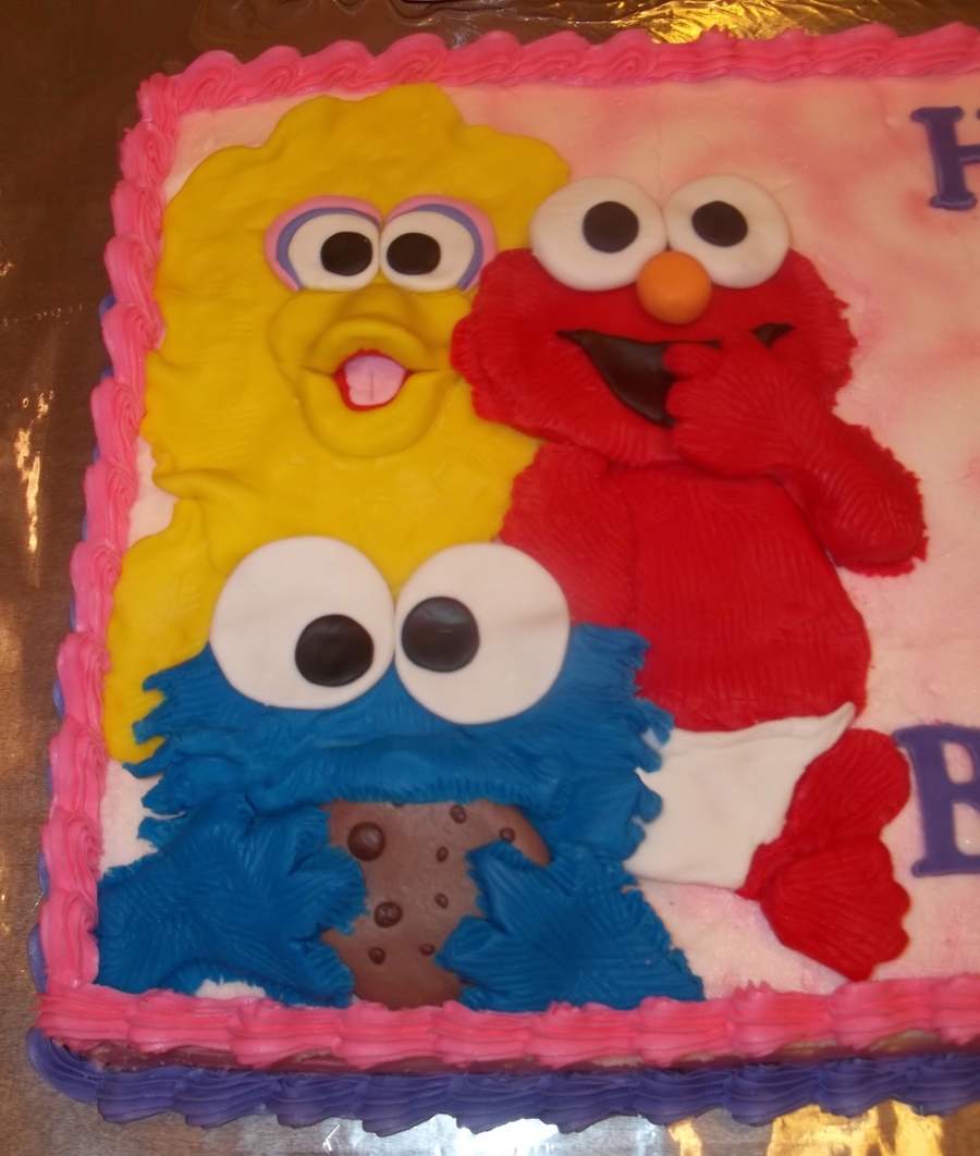 Babybsesame Street Cake CakeCentral