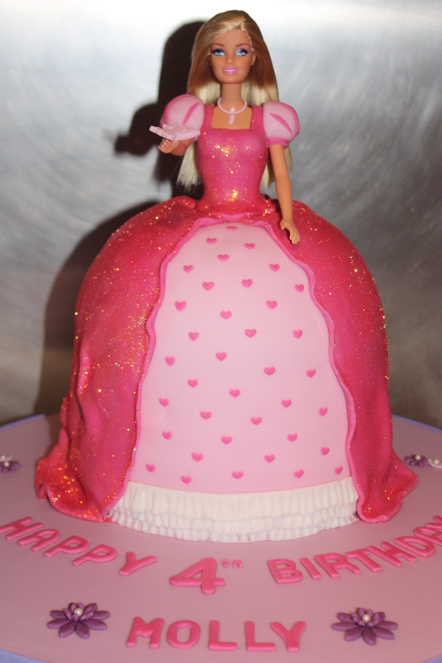 Barbie Doll Cake