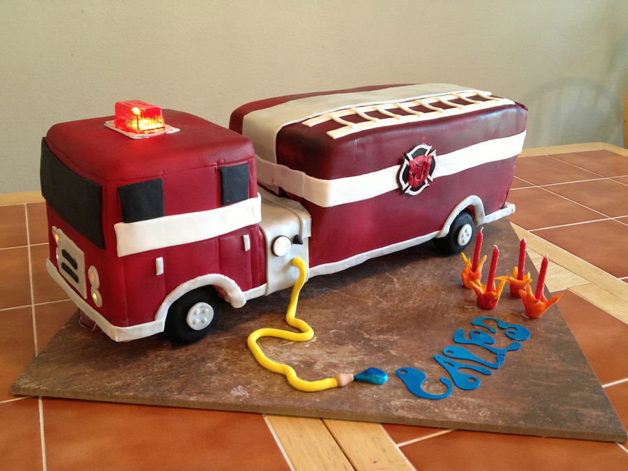 Birthday Firetruck