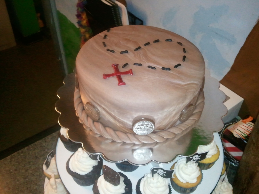 Princess Treasure Chest With Chocolate Cake Princess Treasure Chest With Chocolate Cake