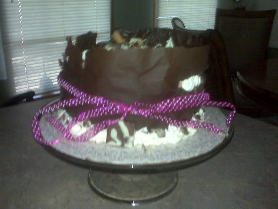 Chocolate Cake Collar