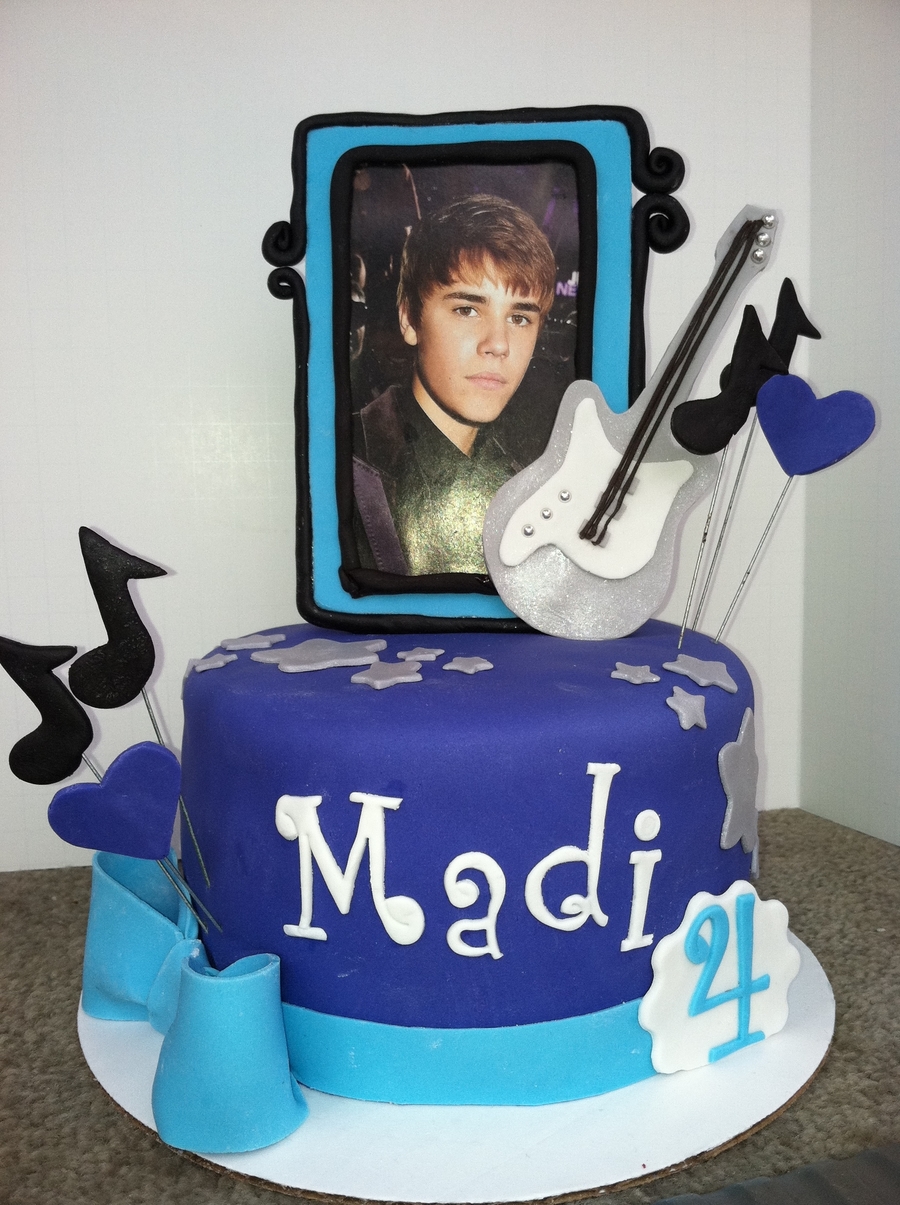 Justin Bieber Birthday Cake Cakecentral Com