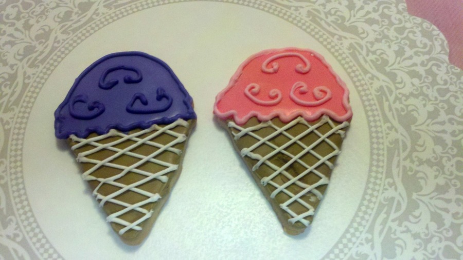 Ice Cream Cone Cookies