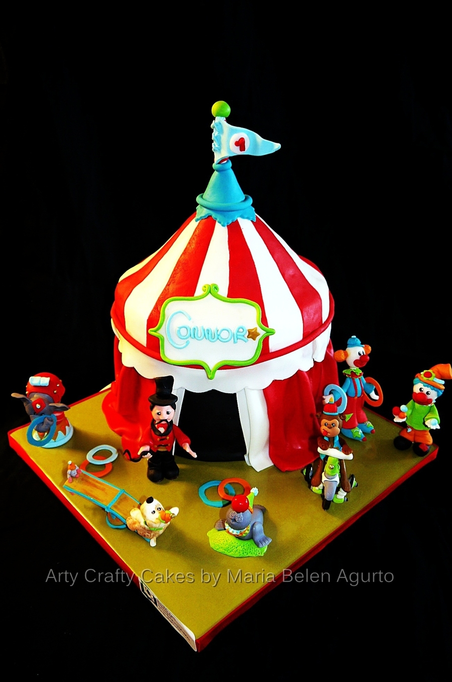 Circus Cake - CakeCentral.com