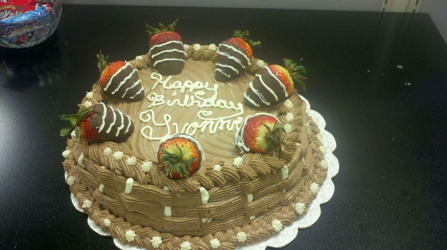 Co Worker Birthday Cake