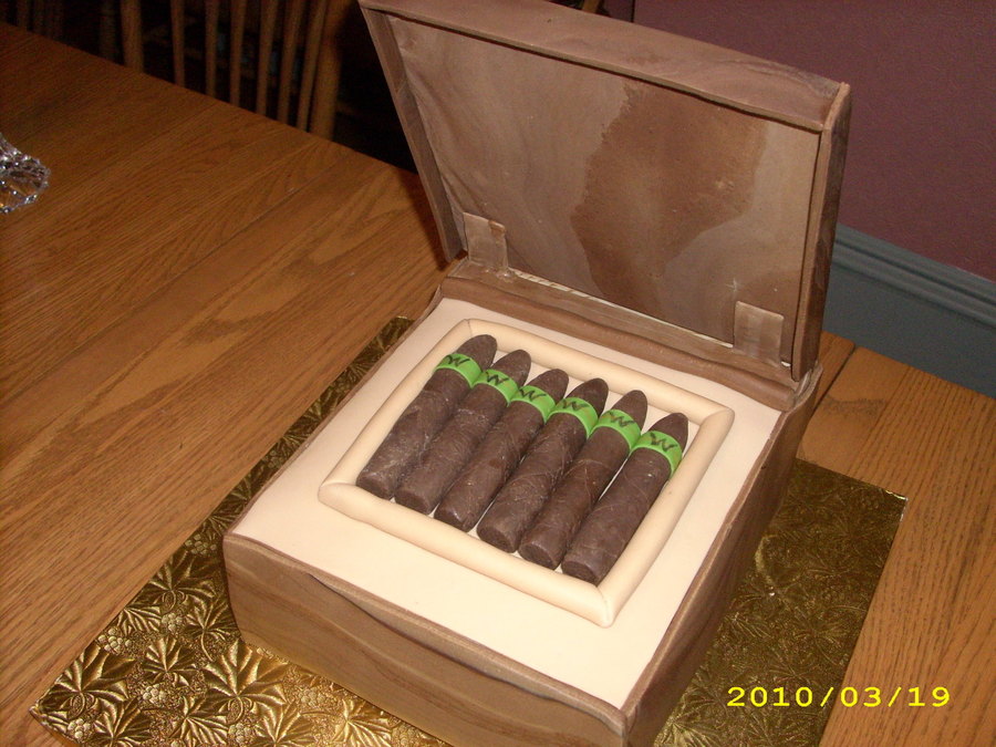 Cigar Box Cake