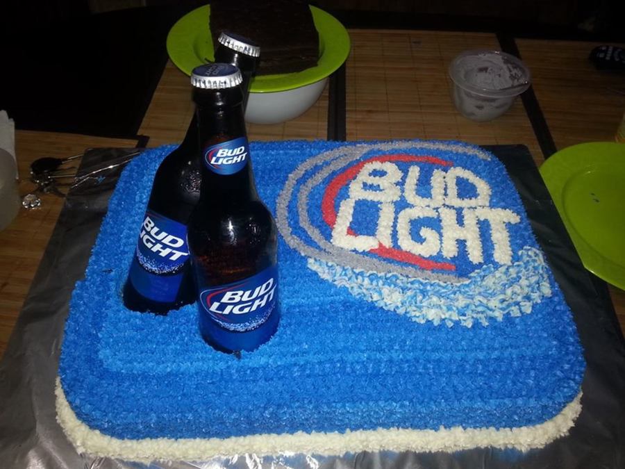 Bud Light Cake