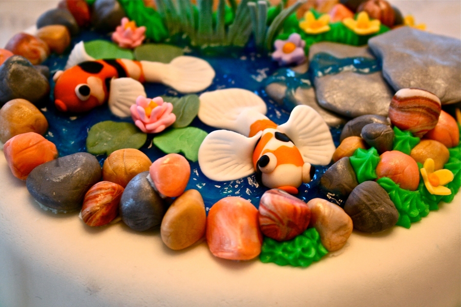 Pond Cake - CakeCentral.com