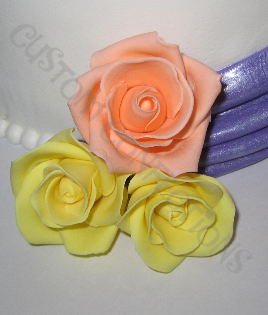 Swags Bridal Showe Cake