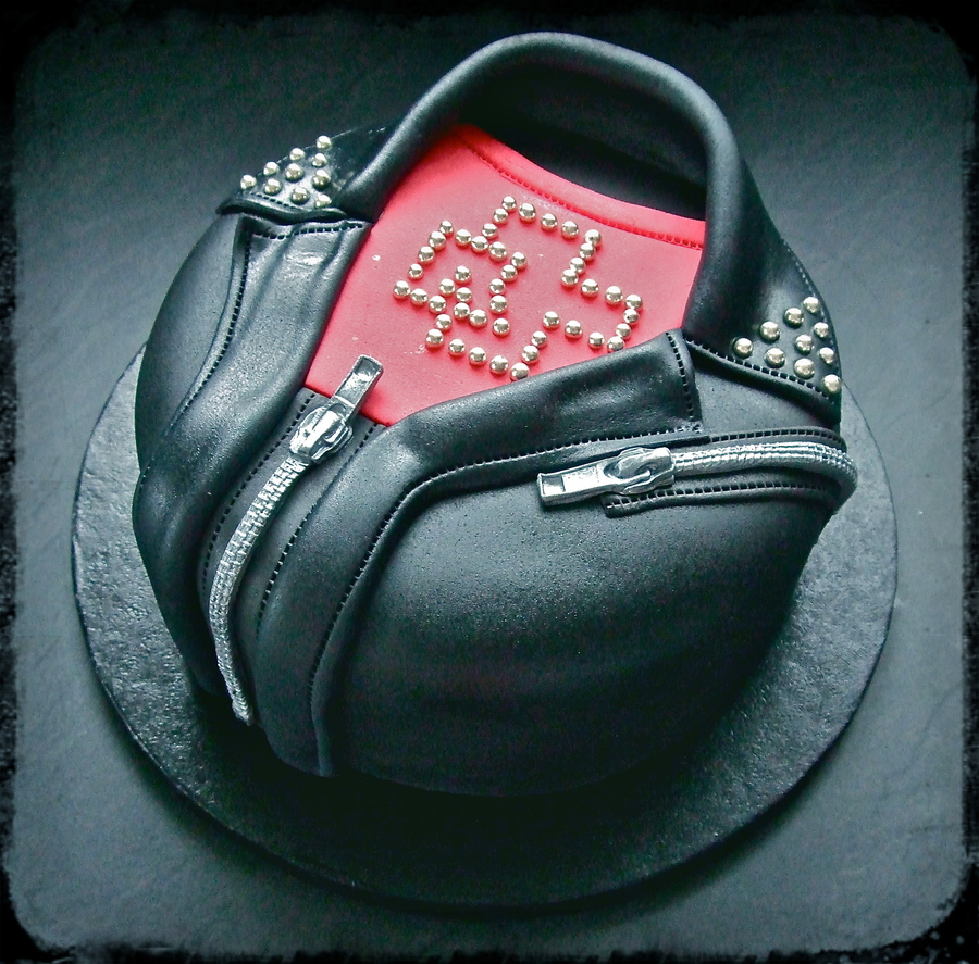 Rammstein T Shirt And Leather Jacket Cake