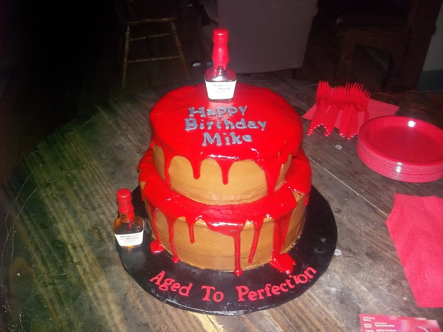 Makers Mark Birthday Cake Makers Mark Birthday Cake