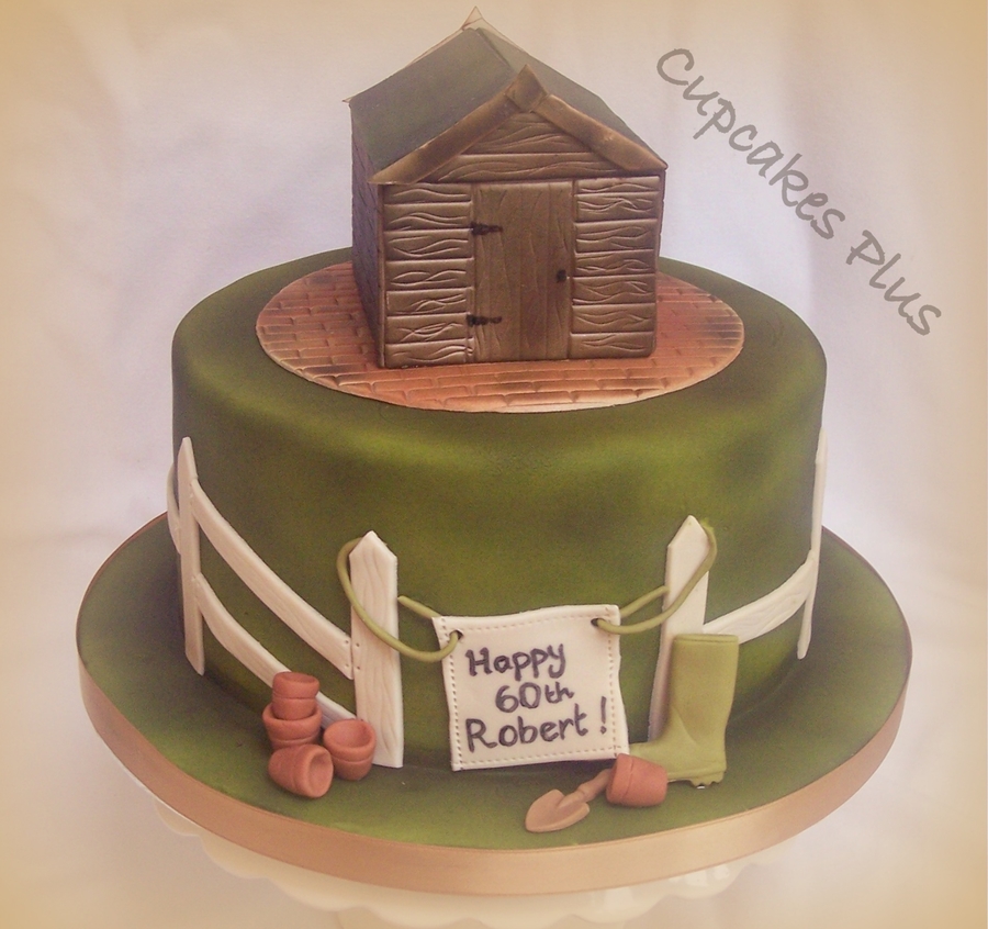 Garden Shed Cake - CakeCentral.com