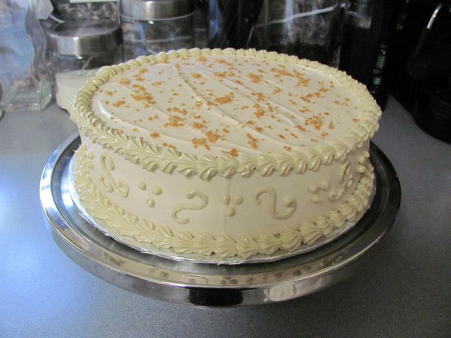 Marble Swirl Spice Cake