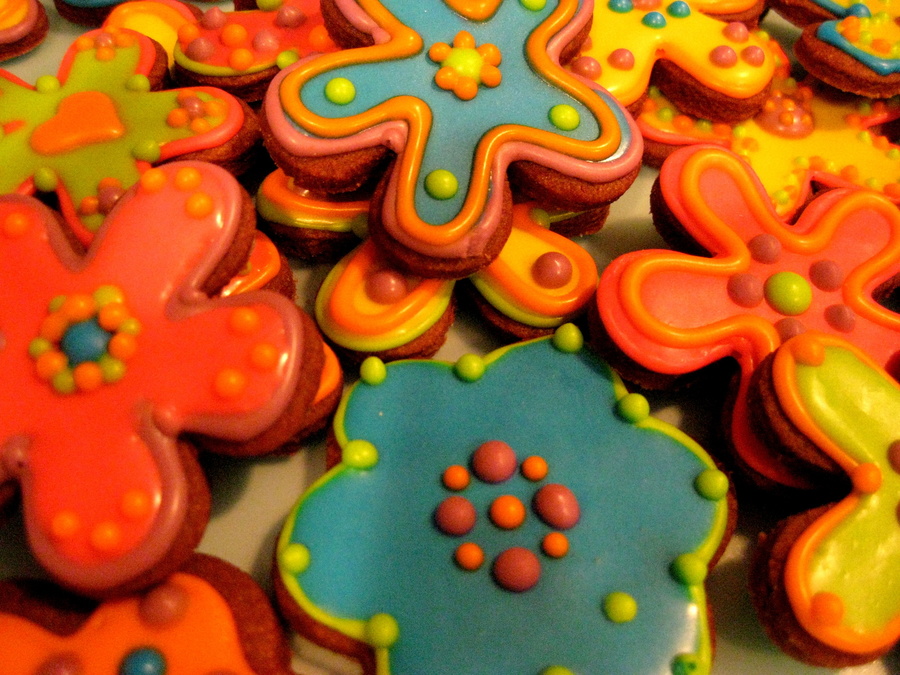 Chocolate Decorated Sugar Cookies
