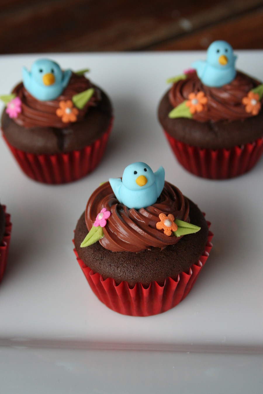 Inch High Bird's Nest Cakes